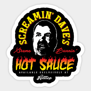 Screamin' Dave's Hot Sauce Sticker